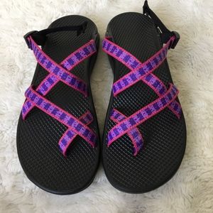 Chaco Zong EcoTread Womens Sandals Size 9 Purple